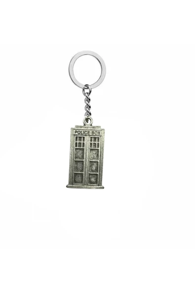 Doctor Who TARDIS Figürlü Unisex Anahtarlık – Zamanın ve Mekânın Anahtarı ürün görseli 1