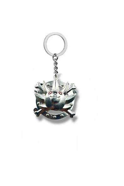 One Piece Luffy Zoro Bin Güneşli Logo Anahtarlık | Anime Korsan Unisex Aksesuar ürün görseli 1