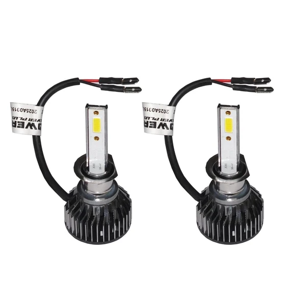MaxPower Audi A3 1996-2000 H1 Uzun Beyaz Led Xenon 8000 Lümen ürün görseli 1