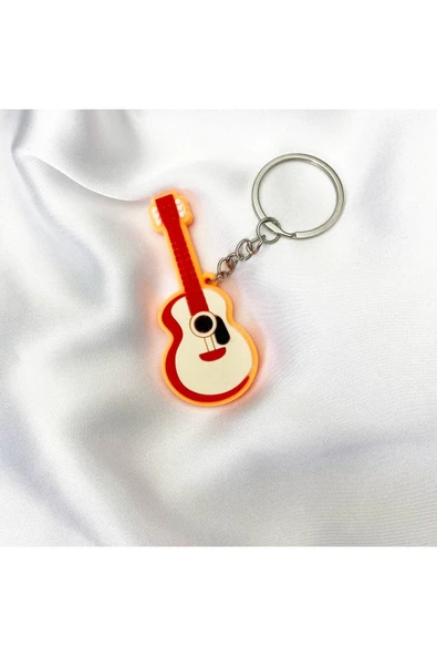 Mini Enstrüman Gitar Anahtarlık ürün görseli 1