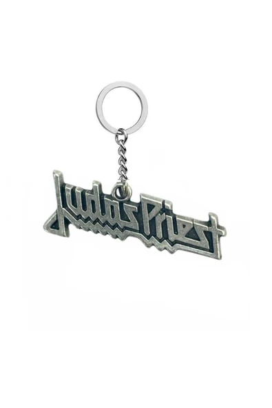 Judas Priest Anahtarlık – Metal Rock Müzik Grubu Logolu Unisex Aksesuar ürün görseli 1
