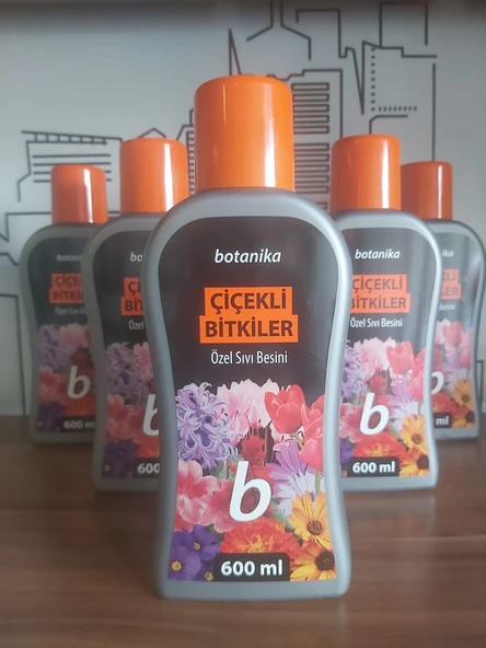 Çiçekli Bitkiler İçin özel sıvı besini 600 ML ürün görseli 1