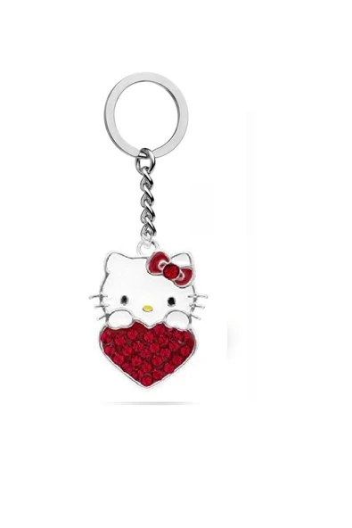 Hello Kitty Kırmızı Anahtarlık ürün görseli 1