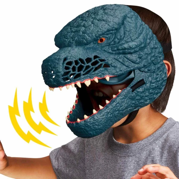Orjinal Lisanslı Godzilla Sesli Maske - Resim 2