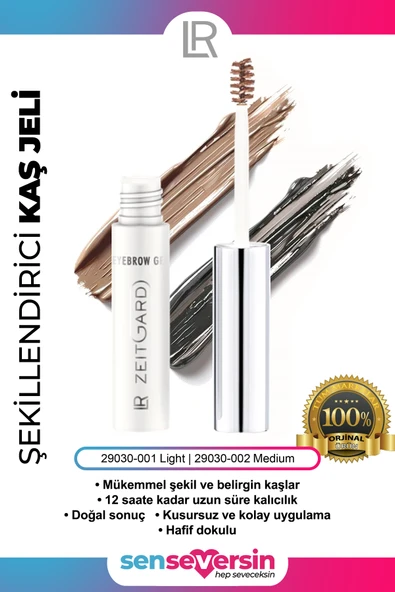 LR Zeitgard Şekillendirici Kaş Jeli 3 ML (Ligth ve Medium) ürün görseli 1