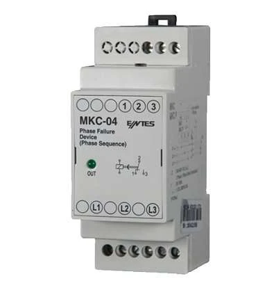 Entes Mkc-04 Faz Sıralı Motor Koruma Rölesi 380-400 Vac , M0154 ürün görseli 1
