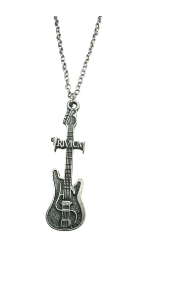Trivium Temalı Elektro Gitar Anahtarlık – 60 cm Unisex Metal Metalcore & Heavy Metal Aksesuar ürün görseli 1