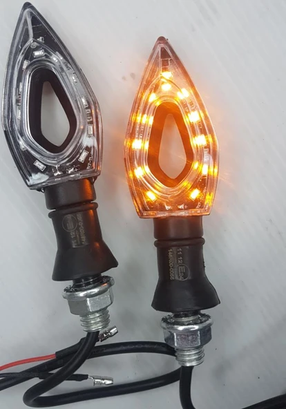 LED SİNYAL üçgen Siyah - Resim 2