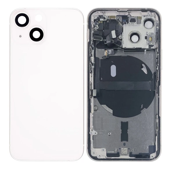 İphone 13 Uyumlu Kasa Dolu Bataryasız - Beyaz ürün görseli 1