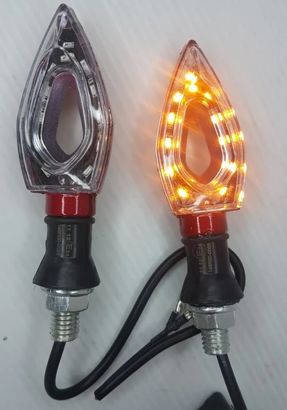 LED SİNYAL üçgen KIRMIZI - Resim 4