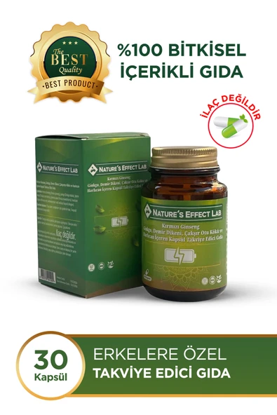 Power Kuvvet Güç Enerji Erkeklere Özel Performansı Arttırıcı Takviye Edici Gıda 30 Kapsül ürün görseli 1