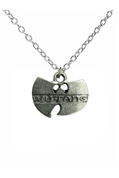 Wu-Tang Metal Kolye – 60 cm Zincirli Unisex Hip Hop Aksesuar ürün görseli 1