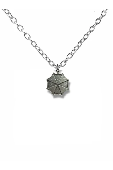 Geometrik Detaylı Sekiz Köşeli Yıldız Kolye – 60 cm Zincirli Unisex Modern Tasarım ürün görseli 1