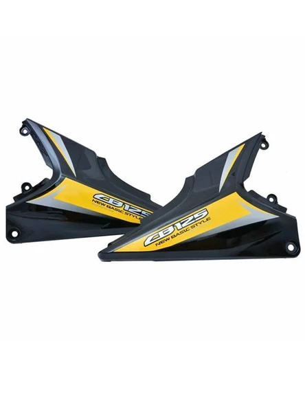 YAN KAPAK CB 125 ACE SİYAH - Resim 3