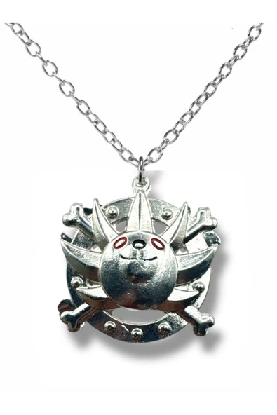 One Piece Luffy Zoro Bin Güneşli Logo Kolye | Anime Korsan Unisex Takı Ürün Açıklaması: ürün görseli 1