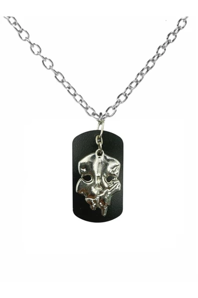 Call of Duty Ghost | Askeri Maskeli Unisex Kolye – 60 cm Zincir ürün görseli 1