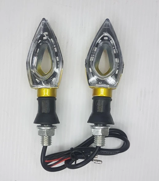 LED SİNYAL üçgen SARI - Resim 5