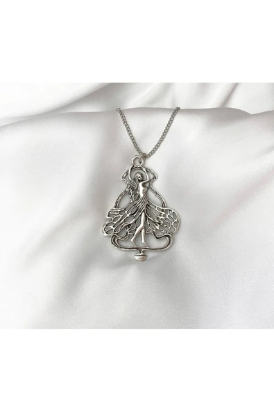 Fairy Girl Vintage Kolye ürün görseli 1