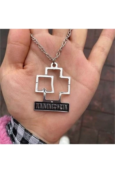 Rammstein Logo Bijuteri Kolye ürün görseli 1