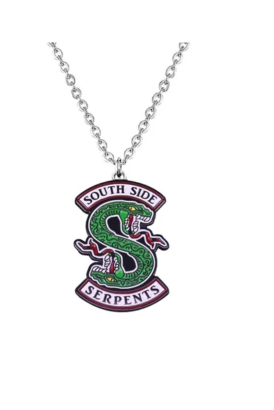 Riverdale - South Side Serpents Paslanmaz Çelik Kolye ürün görseli 1