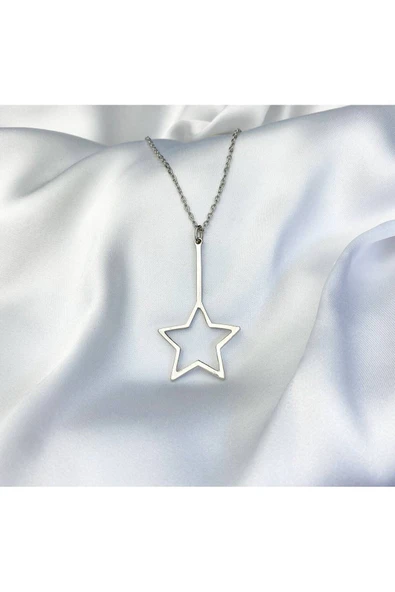 Gümüş Yıldız Kolye ürün görseli 1