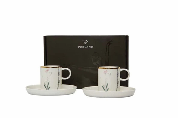 Porland Botanical Kahve Takımı 4 Parça 04ALM005323 ürün görseli 1