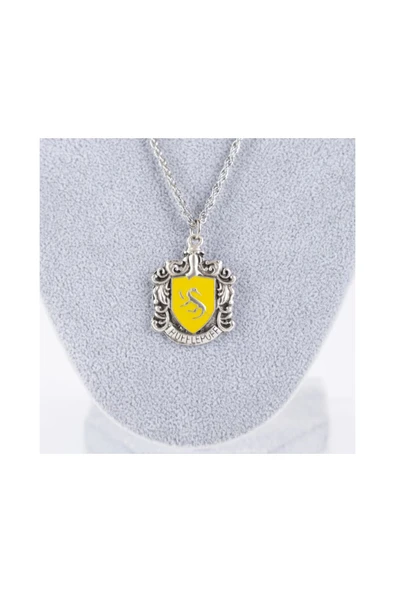 HARRY POTTER KOLYE ÇELİK KOLYE Gryffindor Hufflepuff Ravenclaw Slytherin ürün görseli 1