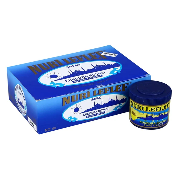 Nuri Leflef Siyah 200 ml Kundura Ayakkabı Boyası ürün görseli 1