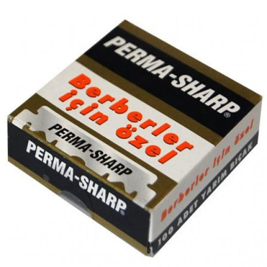 Permasharp 100'lü Profesyonel Kesilmiş Perma Sharp Kırık Jilet ürün görseli 1