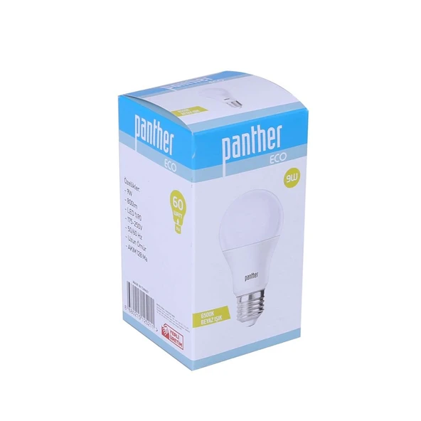 Panther 9W Led Ampul - Beyaz Işık 07MHT074 ürün görseli 1