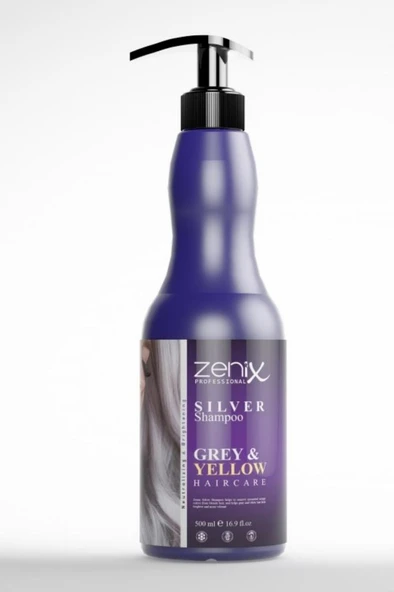 Zenix Turuncu Karşıtı Parlaklık ve Canlandırıcı Silver Mor Şampuan 500 Ml ürün görseli 1