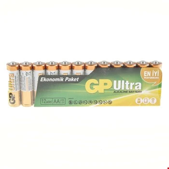 GP Batteries GP15G-VS12 Greencel 12'li Paket R6 AA Boy Çinko Kalem Pil ürün görseli 1