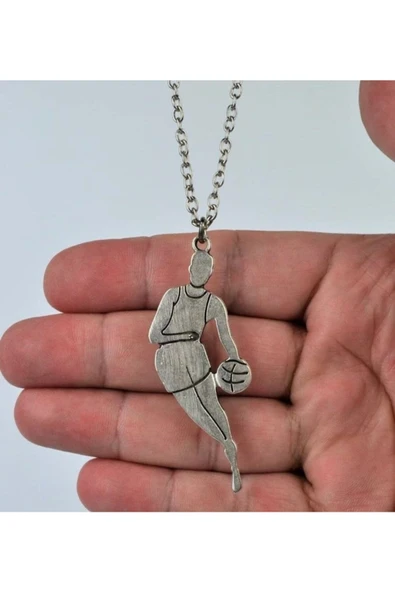 Basketbol Unisex Kolye ürün görseli 1