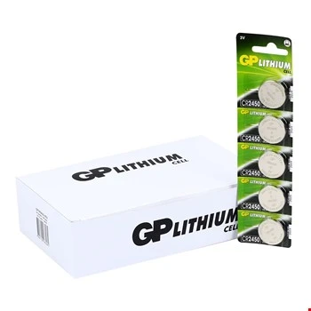 PİL GP LİTYUM CR 2450 5 li KARTELA ürün görseli 1