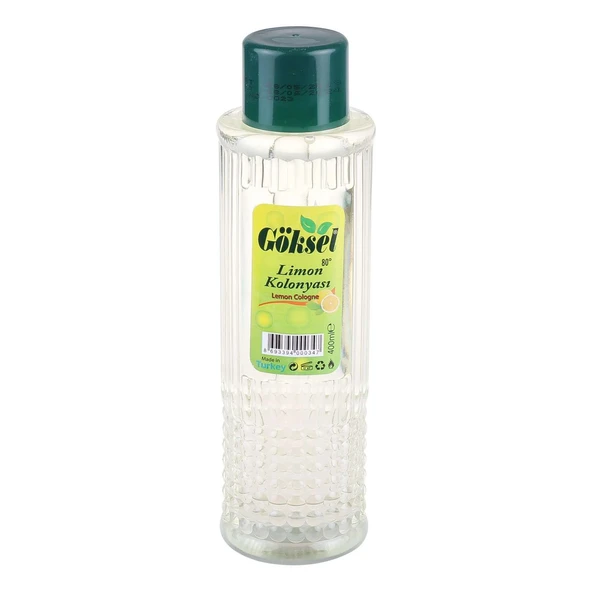 Kolonya Göksel Pet Şişe Limon 80 Cc 400 Ml ürün görseli 1
