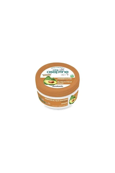 Cire Aseptine Soft Avokado Prebiyotik Nemlendirici Bakım Kremi 300ML ürün görseli 1