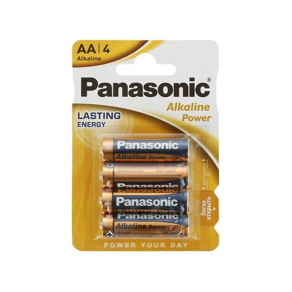 Panasonic Alkalin Power AA 4'lü Kalem Pil ürün görseli 1