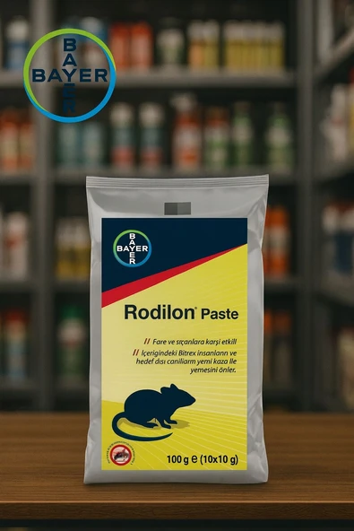 Bayer Rodilon Paste 10 gr 10'lu Fare Zehiri ürün görseli 1