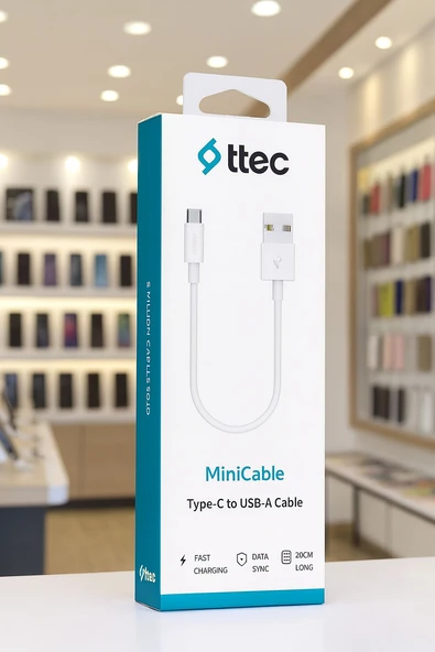 Ttec 2DK12B Type-C Usb 2.0 Şarj Data Kablosu ürün görseli 1