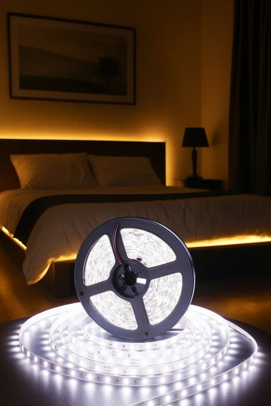 Cata CT-4549 220V Beyaz Işık Dış Mekan 3 Çipli Şerit Hortum Led ürün görseli 1