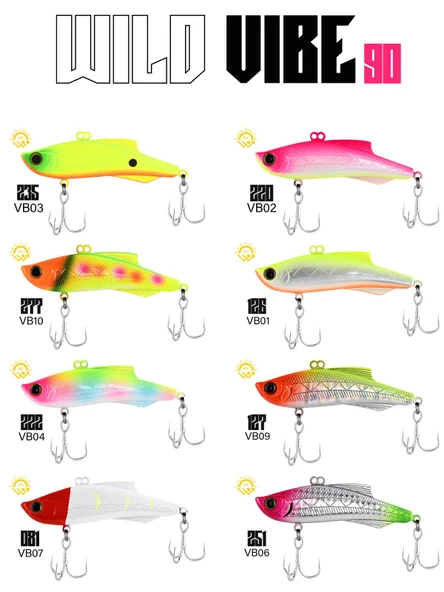 Fujin Wild Vibe 90S 34gr Sinking Vibrasyon Suni Yem ürün görseli 1