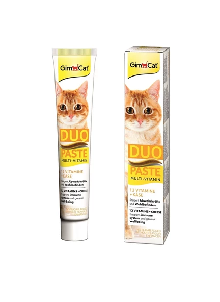 Gimcat Multivitamin Duo Paste Renksiz 12 Vitaminli Peynirli 50 Gr. ürün görseli 1