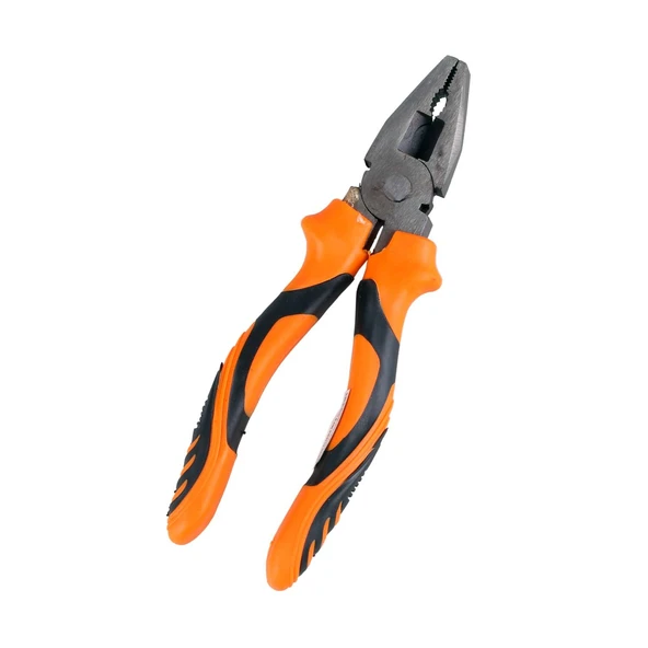 Pense Pliers No:8 Turuncu-siyah 200mm ürün görseli 1
