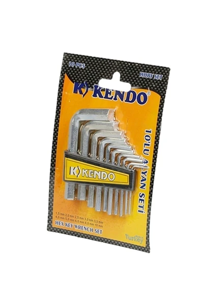 Kendo 10'lu Alyan Seti ürün görseli 1