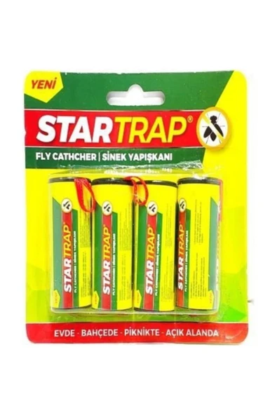 Startrap 4'lü Sinek Yapışkanı ürün görseli 1