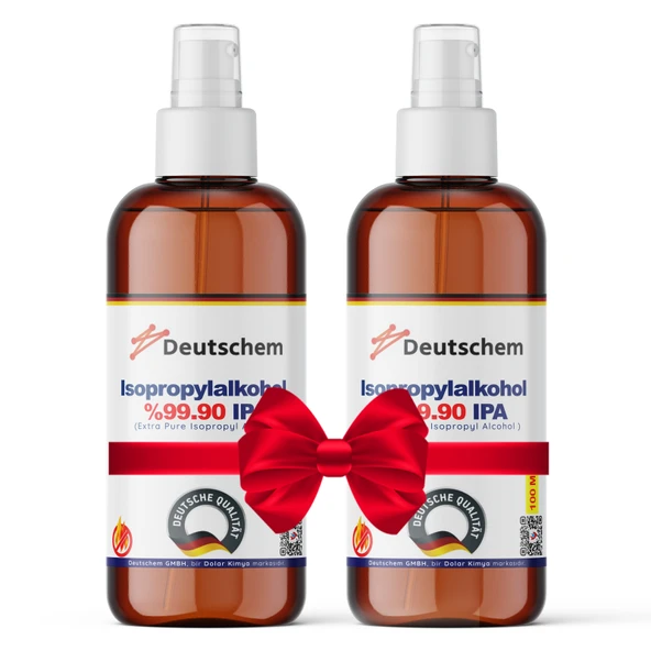 Deutschem İzopropil Alkol (İPA) - 2x100 mL ürün görseli 1
