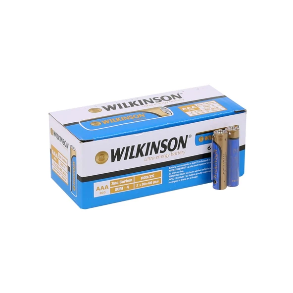 Pil Wilkinson İnce 60 Adet AAA Kalem Pil ürün görseli 1