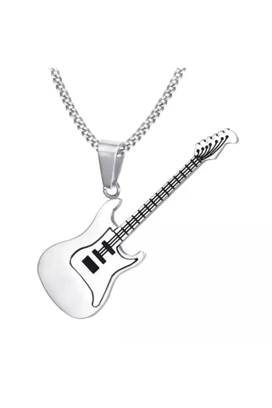 Gitar Kolye Paslanmaz Çelik ürün görseli 1