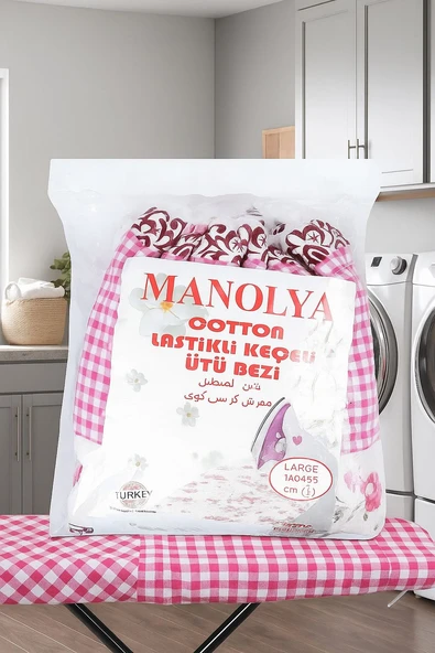 Dayanıklı Yıkanılabilir Ütü Masası Bezi Cotton Lastikli ürün görseli 1