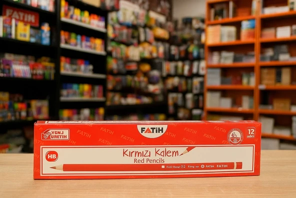Fatih Kırmızı 12 Adet Kopya Kalem ürün görseli 1